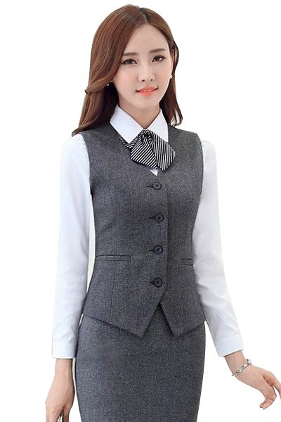Đồng Phục Công Sở-Áo Gile Nữ 04