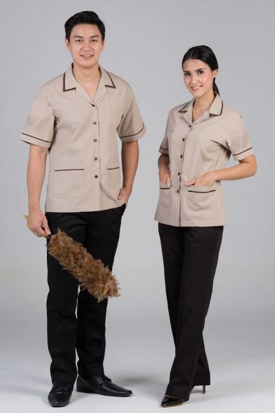 Đồng Phục Nhà Hàng-Khách Sạn- Đồng Phục Tạp Vụ 04