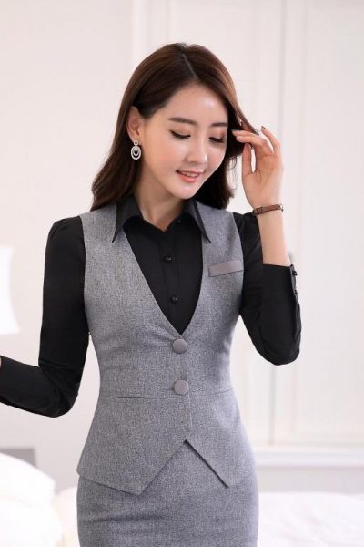 Đồng Phục Công Sở-Áo Gile Nữ 31