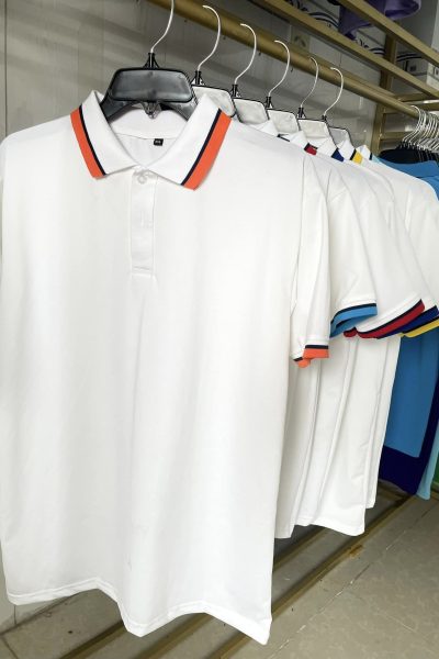 Áo thun polo sọc viền cổ đủ màu tại Hồ Chí Minh